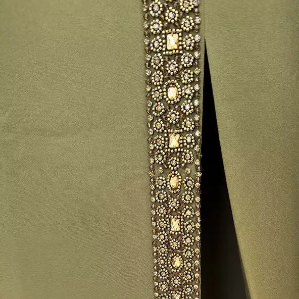 Seraphina Olive Crystal Two-Piece