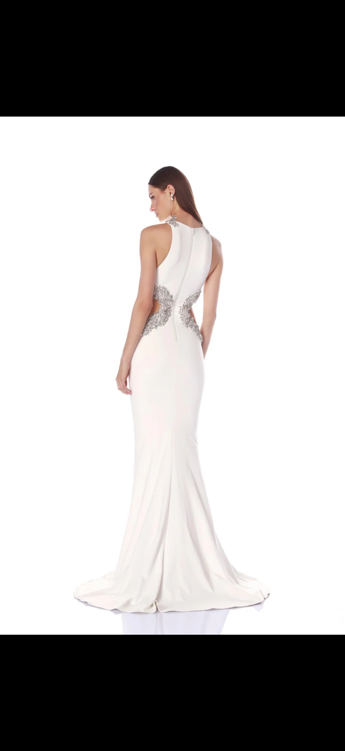 Isabella Crystal Contour Gown